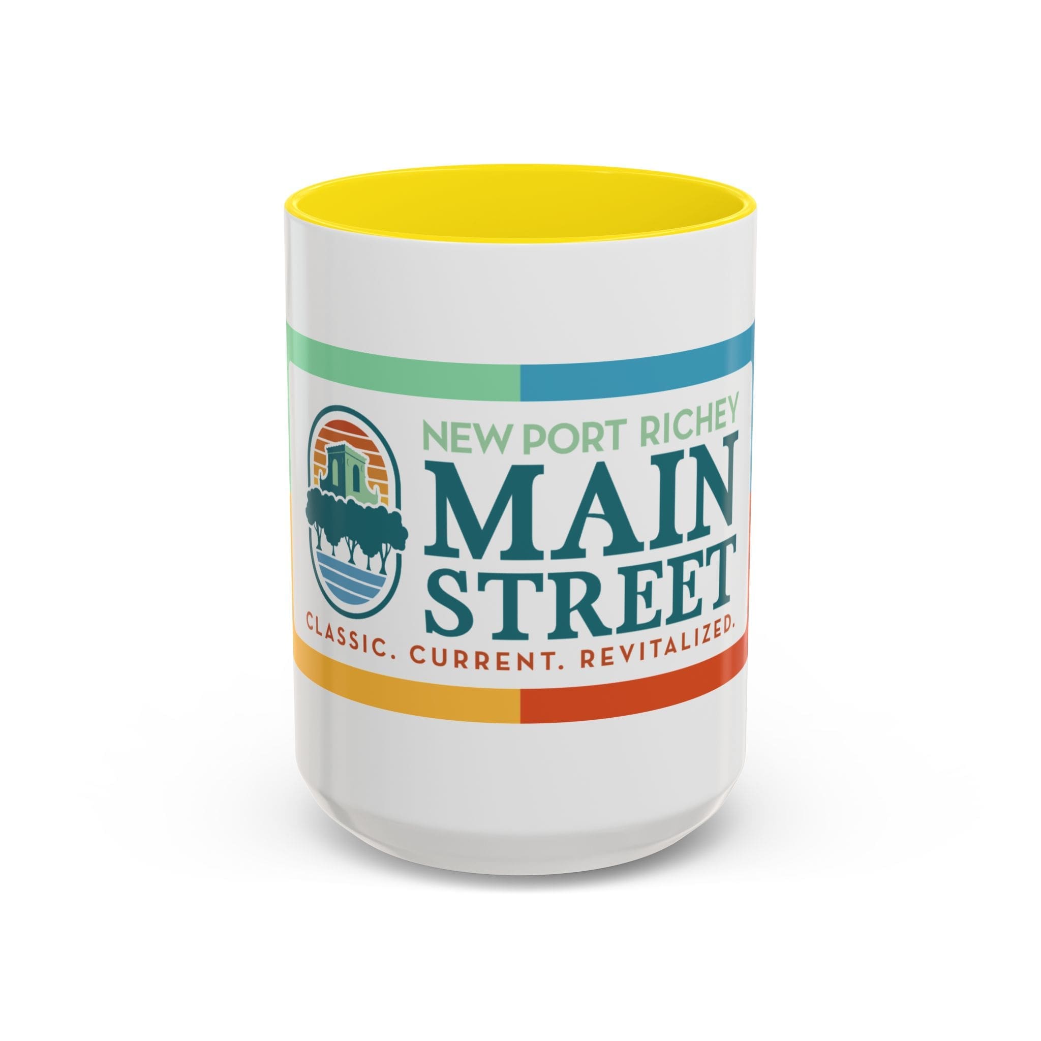 Main Street Accent Coffee Mug - Colorful Travel Souvenir, Perfect Gift for Coffee Lovers, Home Office Decor, Urban Chic, New Port Richey - Image 61