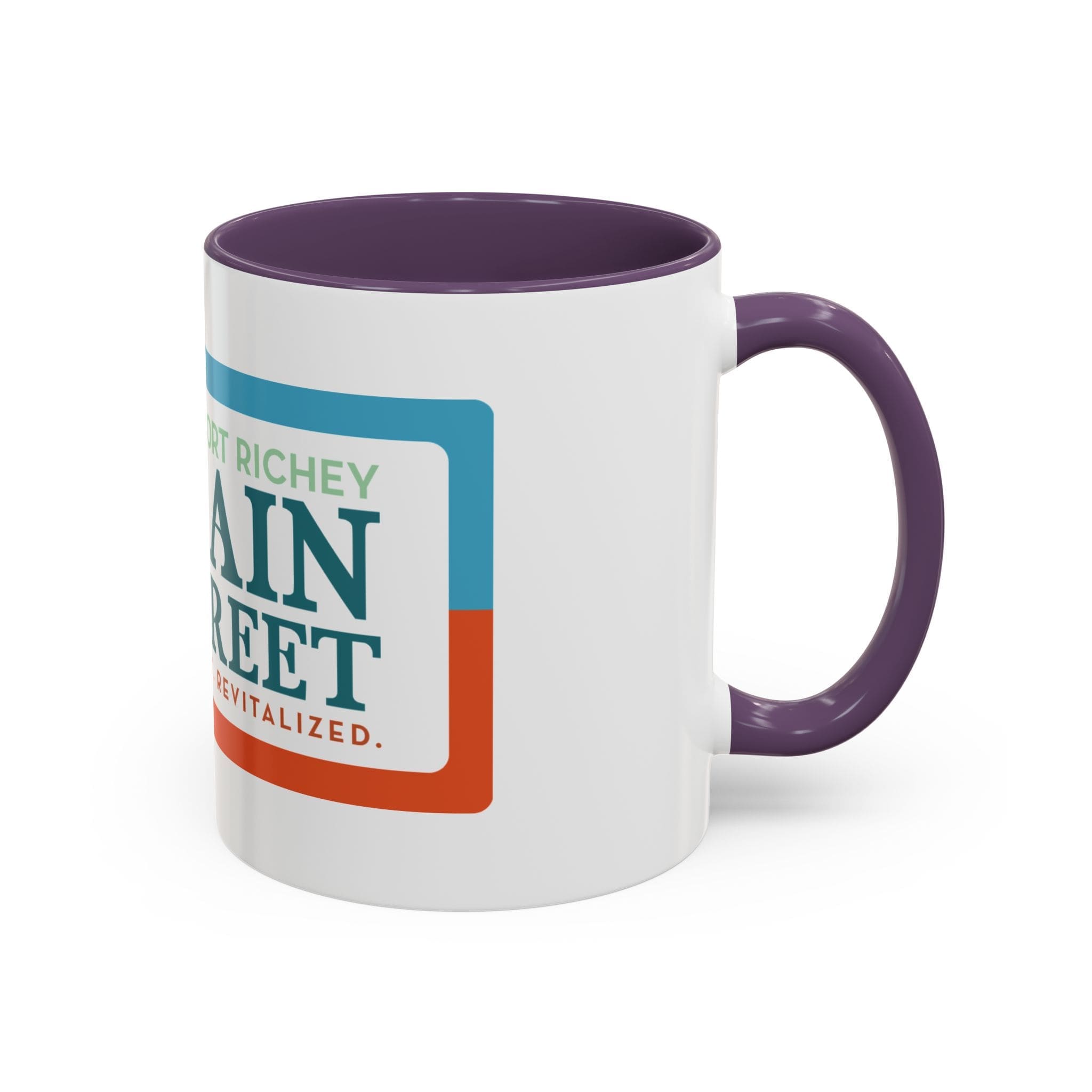 Main Street Accent Coffee Mug - Colorful Travel Souvenir, Perfect Gift for Coffee Lovers, Home Office Decor, Urban Chic, New Port Richey - Image 46