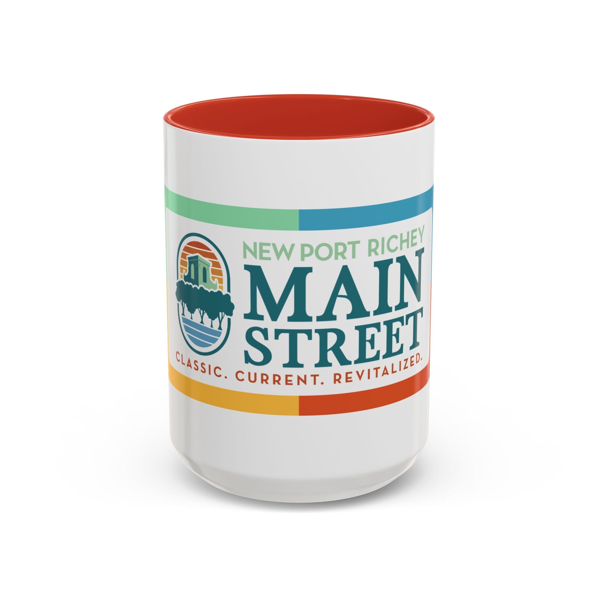 Main Street Accent Coffee Mug - Colorful Travel Souvenir, Perfect Gift for Coffee Lovers, Home Office Decor, Urban Chic, New Port Richey - Image 29