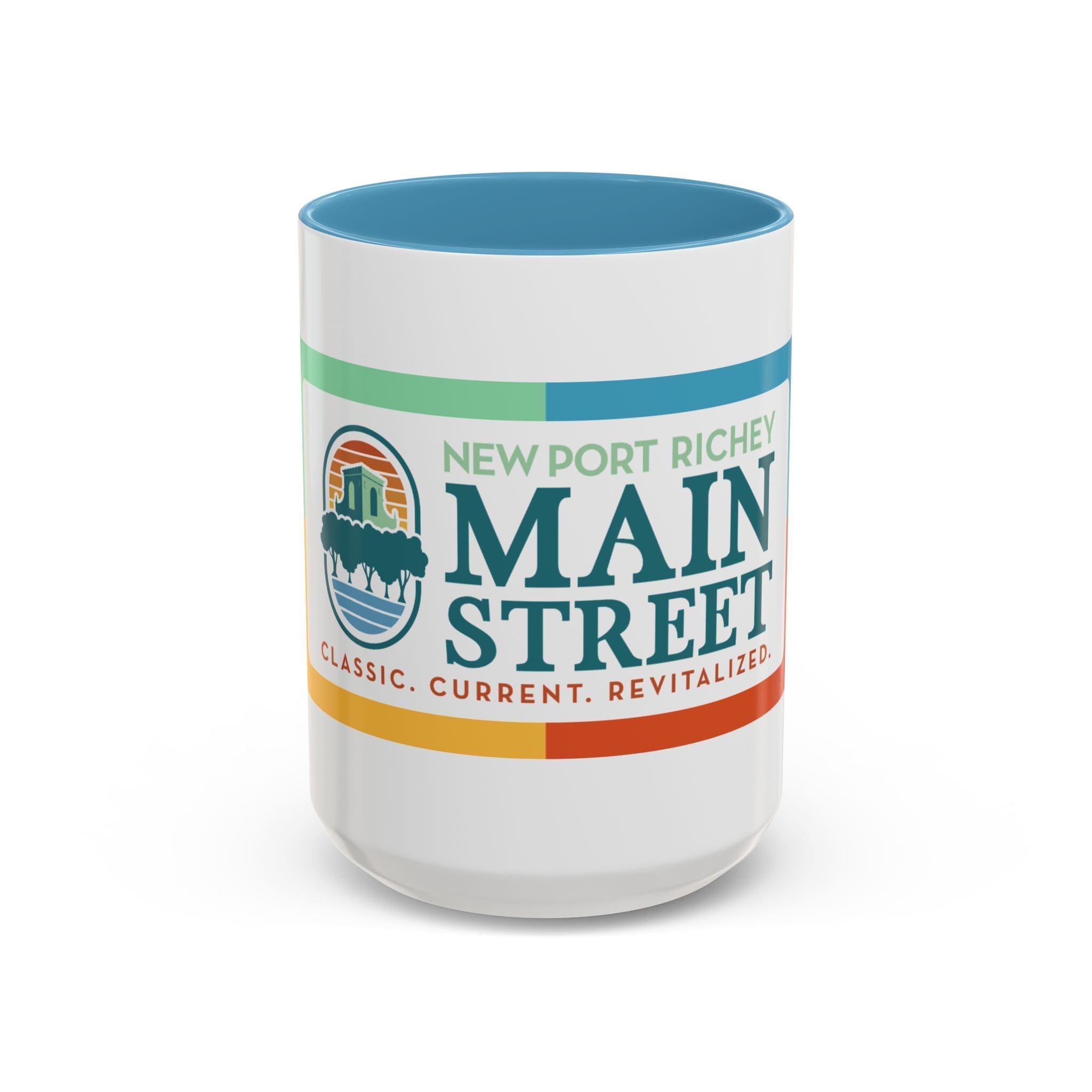 Main Street Accent Coffee Mug - Colorful Travel Souvenir, Perfect Gift for Coffee Lovers, Home Office Decor, Urban Chic, New Port Richey - Image 37