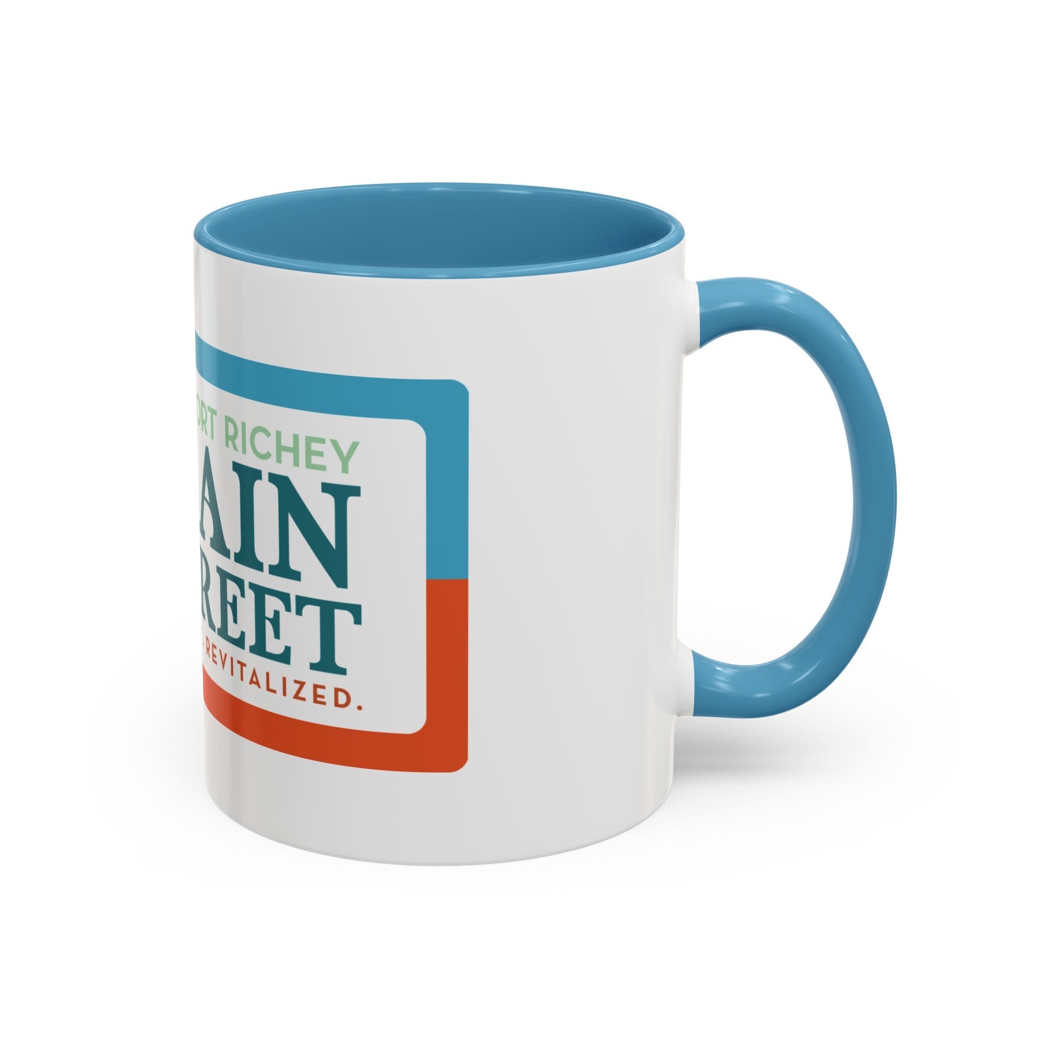 Main Street Accent Coffee Mug - Colorful Travel Souvenir, Perfect Gift for Coffee Lovers, Home Office Decor, Urban Chic, New Port Richey - Image 34