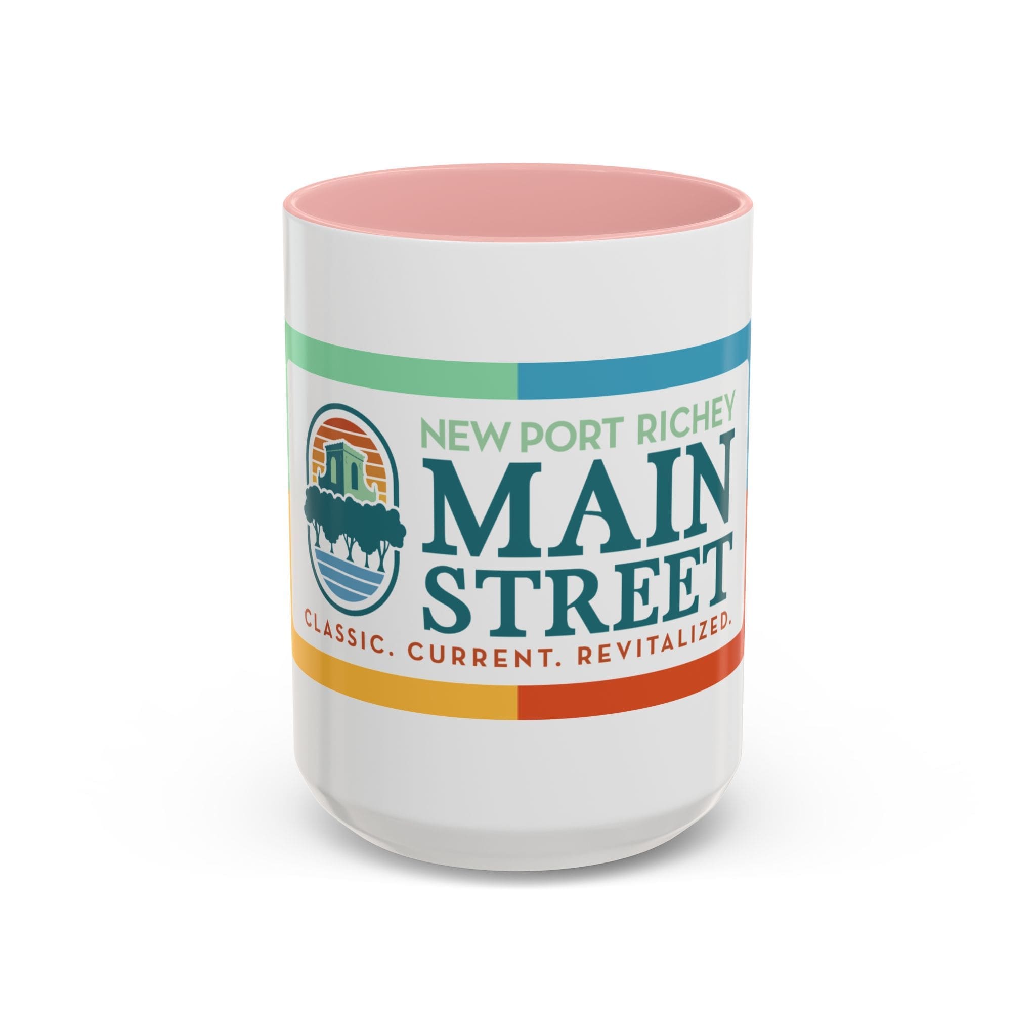Main Street Accent Coffee Mug - Colorful Travel Souvenir, Perfect Gift for Coffee Lovers, Home Office Decor, Urban Chic, New Port Richey - Image 25