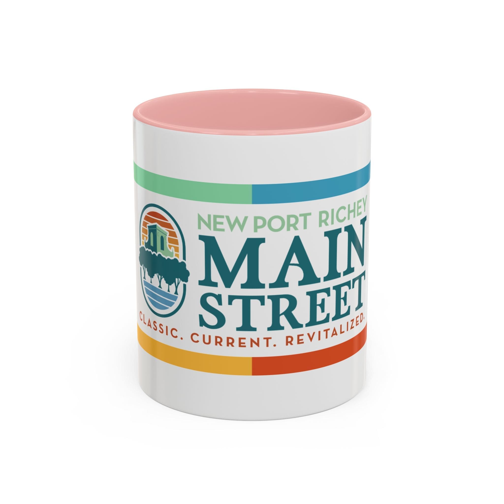 Main Street Accent Coffee Mug - Colorful Travel Souvenir, Perfect Gift for Coffee Lovers, Home Office Decor, Urban Chic, New Port Richey - Image 9