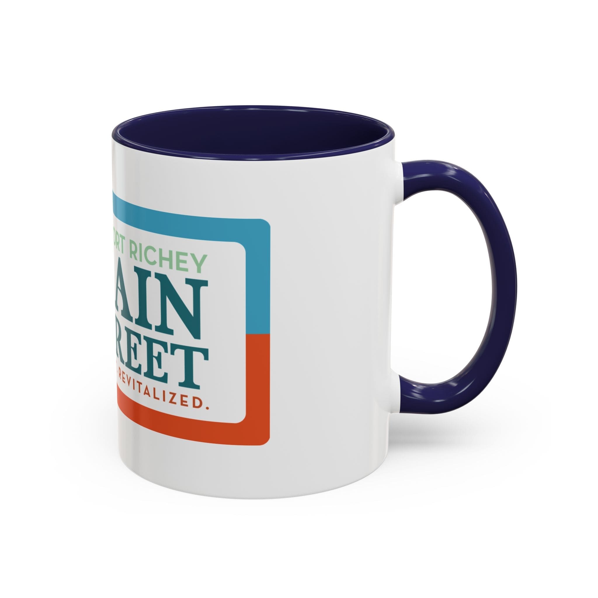 Main Street Accent Coffee Mug - Colorful Travel Souvenir, Perfect Gift for Coffee Lovers, Home Office Decor, Urban Chic, New Port Richey - Image 6