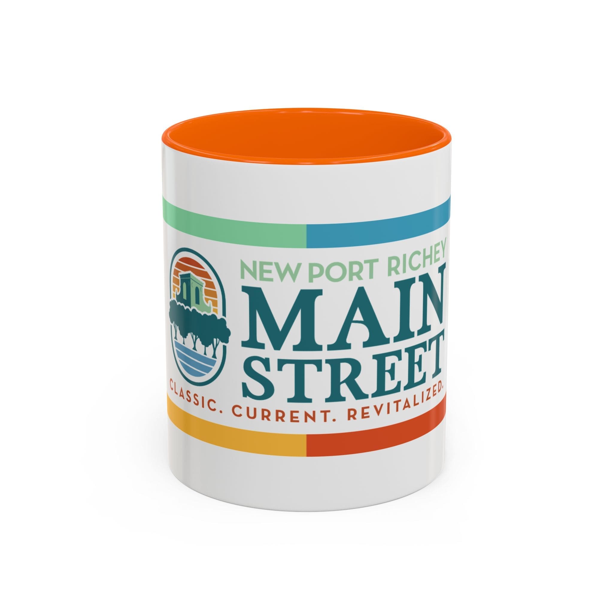 Main Street Accent Coffee Mug - Colorful Travel Souvenir, Perfect Gift for Coffee Lovers, Home Office Decor, Urban Chic, New Port Richey - Image 41