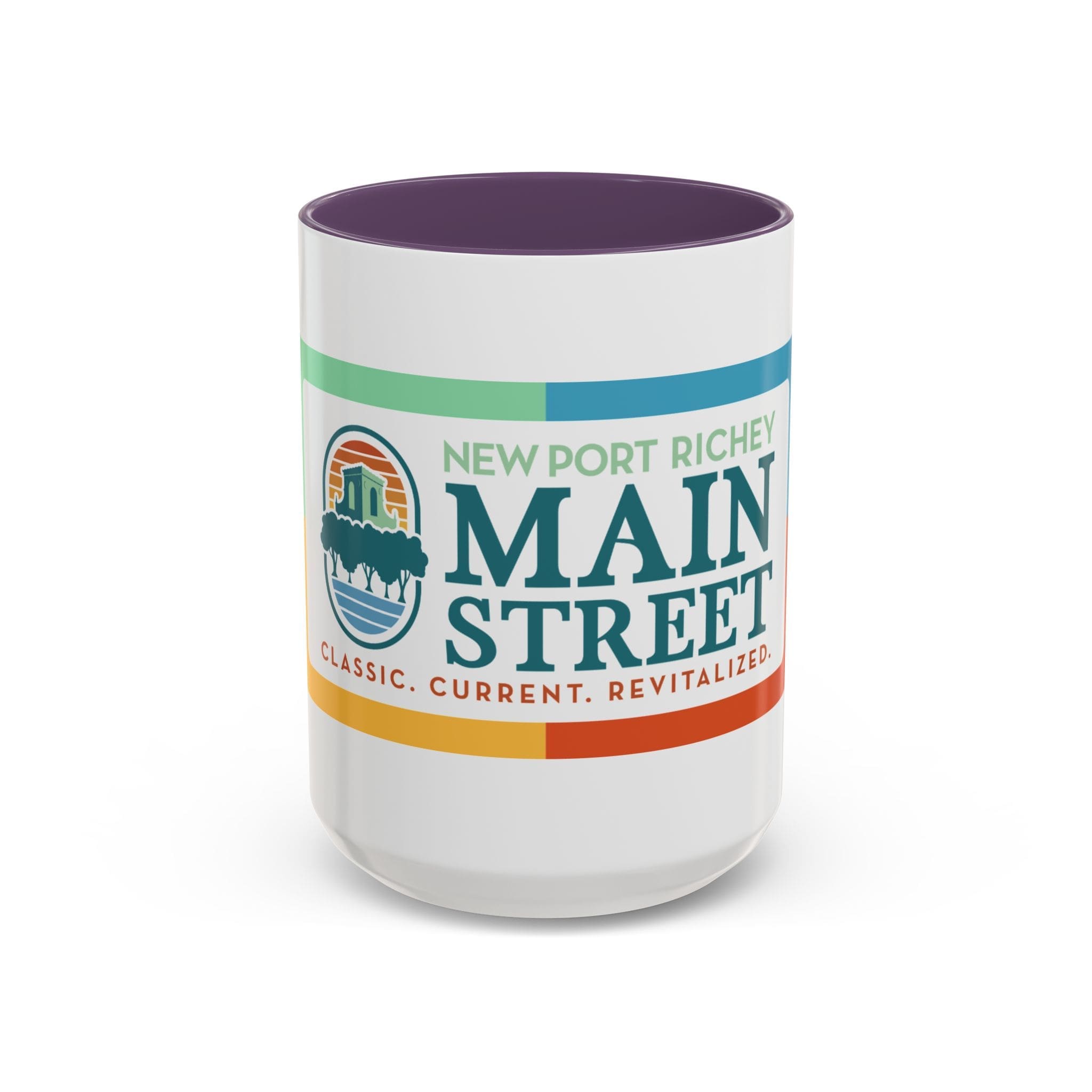 Main Street Accent Coffee Mug - Colorful Travel Souvenir, Perfect Gift for Coffee Lovers, Home Office Decor, Urban Chic, New Port Richey - Image 57