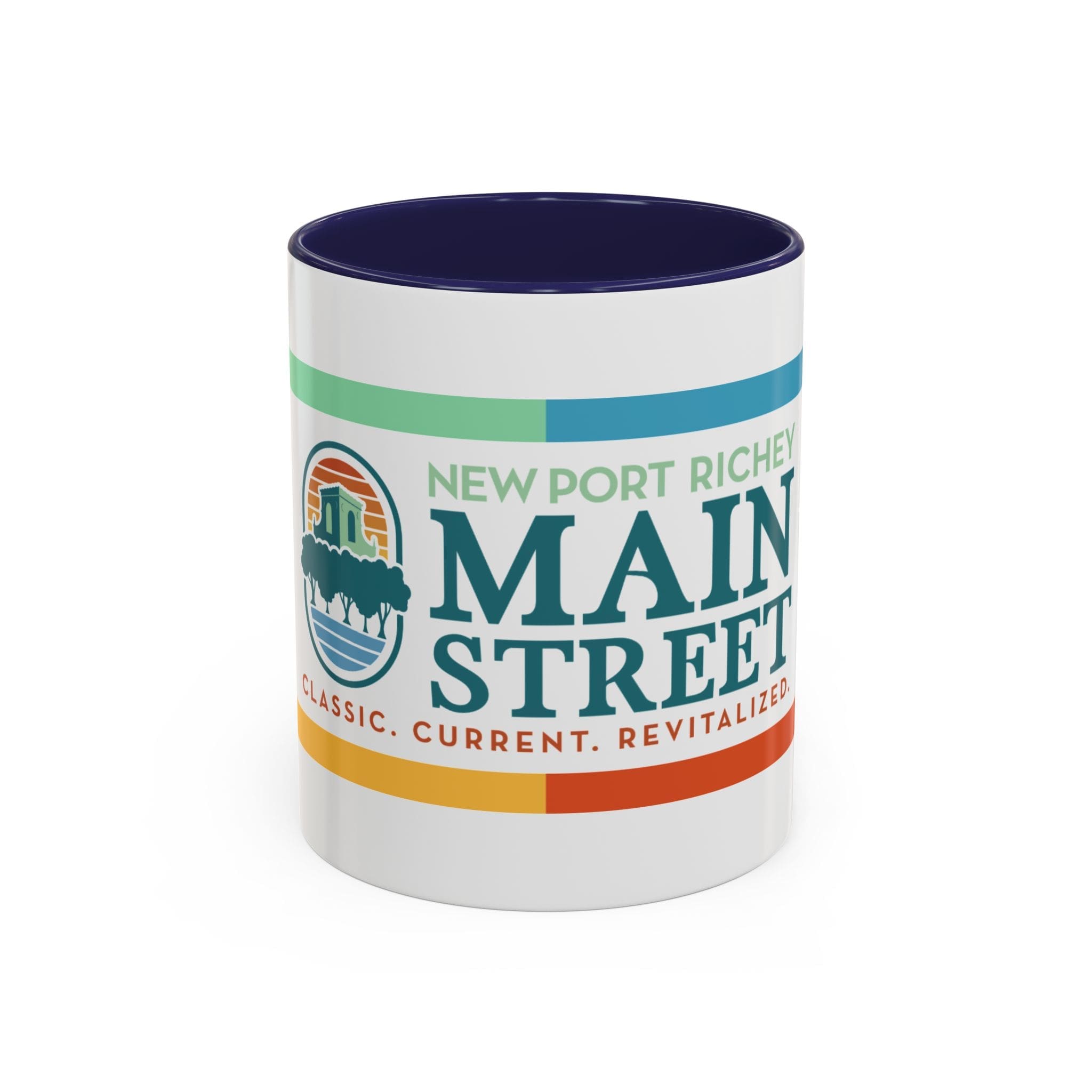 Main Street Accent Coffee Mug - Colorful Travel Souvenir, Perfect Gift for Coffee Lovers, Home Office Decor, Urban Chic, New Port Richey - Image 5