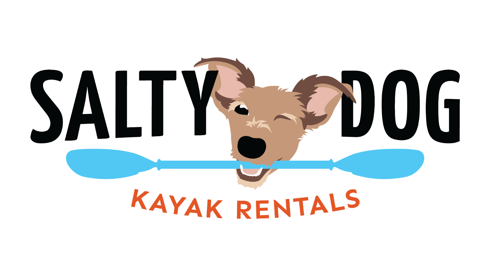 Salty Dog Kayak Rentals Logo
